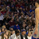 Ben Simmons and Kendall Jenner during a November Sixers game.